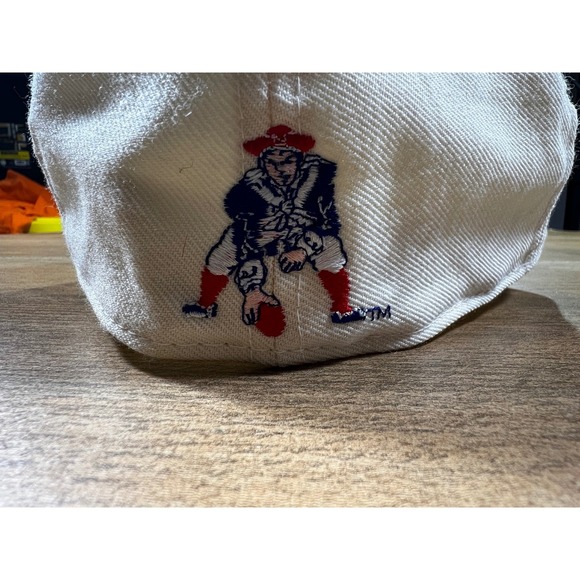 Vintage 90s New England Patriots New Era Pro Model Fitted Hat 100% Wool Rare - Picture 5 of 10
